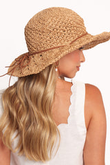 Brooke Straw Hat - Tan