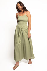 Cagnes Maxi Dress - Olive