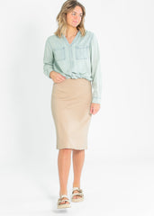 Quinn Knit Midi Skirt - FINAL SALE