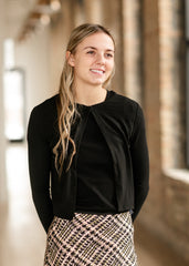 Single Button Lightweight Knit Cardigan - FINAL SALE