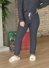 Staying in Stripe Lounge Jogger - FINAL SALE