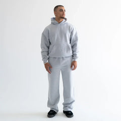 600 GSM 'Heather Grey' Core Hoodie