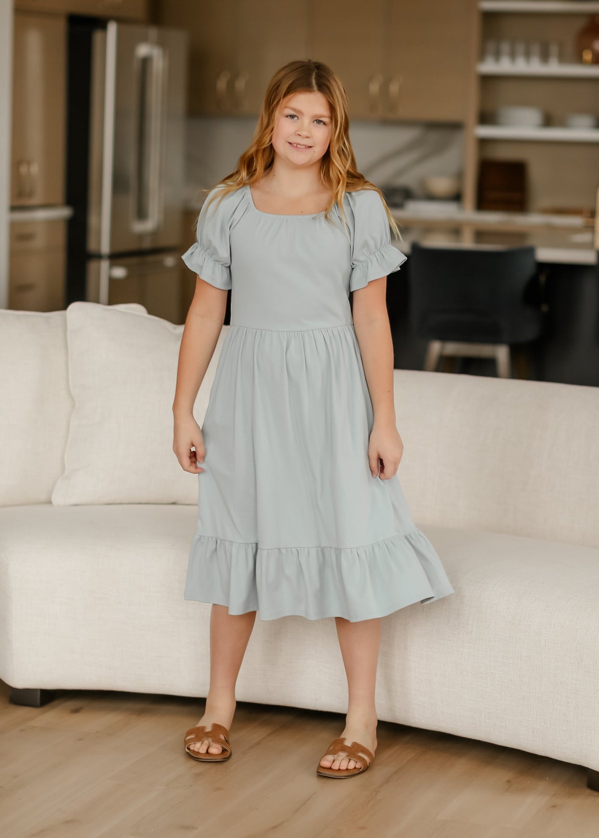 Girl's Aubriel Midi Dress - FINAL SALE