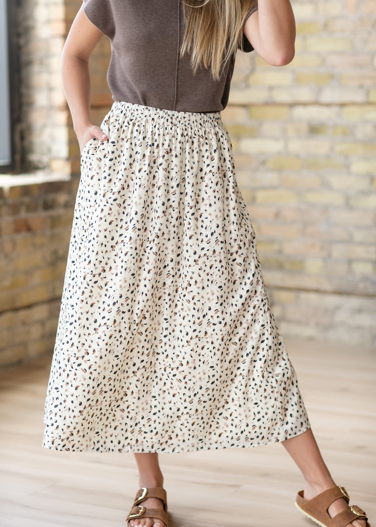 Dapple Dash Maxi Skirt - FINAL SALE