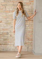 Jett Striped T-shirt Dress - FINAL SALE