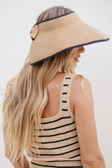 Brigid Hat - Tan/Black